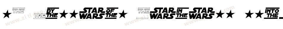SF Distant Galaxy Symbols Italic字体转换
